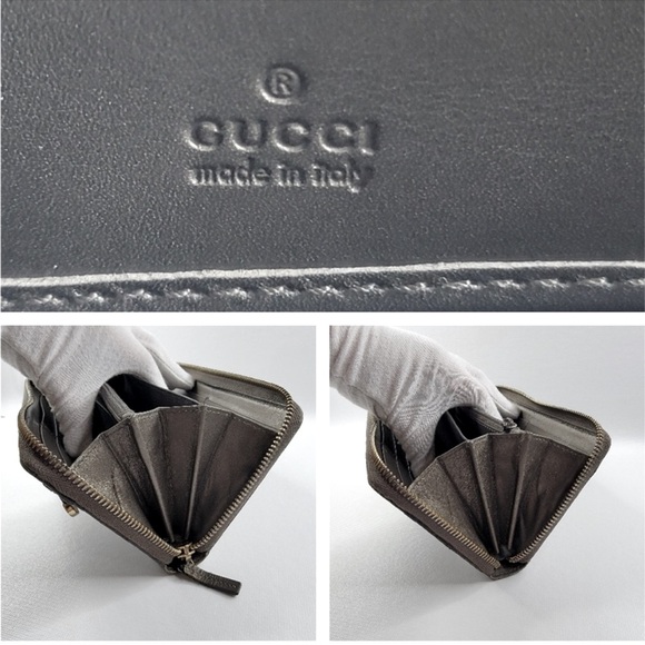 AUTHENTIC GUCCI Zip around wallet - Picture 3 of 9